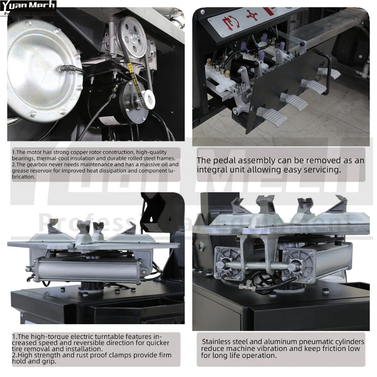 Mantenimiento de automóviles profesional Equipamiento de taller de cambiador de neumáticos