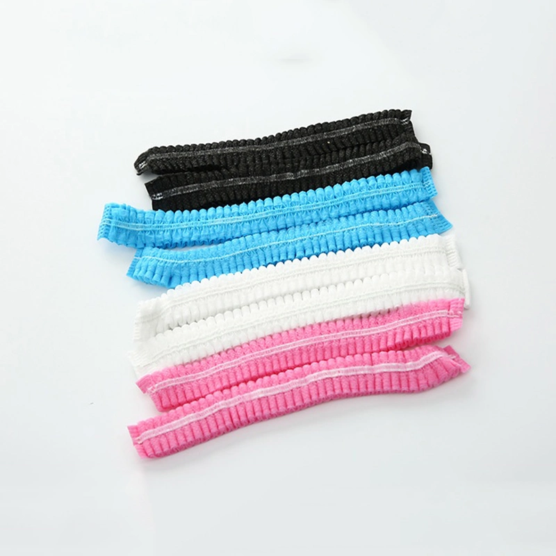 Hot Sell Disposable PP Non-Woven Clip Cap Mob Cap Hair Net