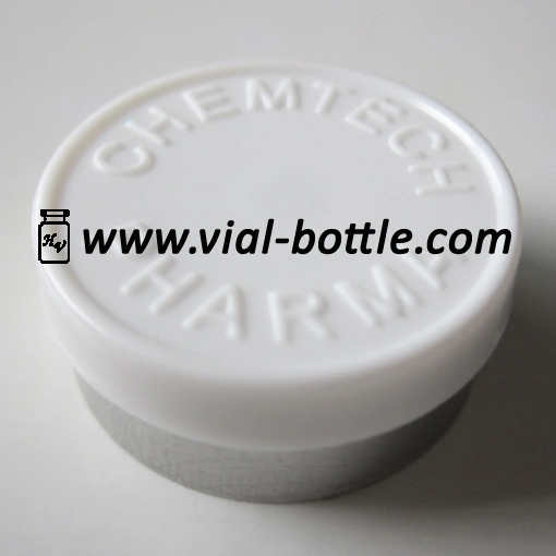 Plastic Flip-off Injection Vial Seal 20mm Embossed Custom Logo Printing