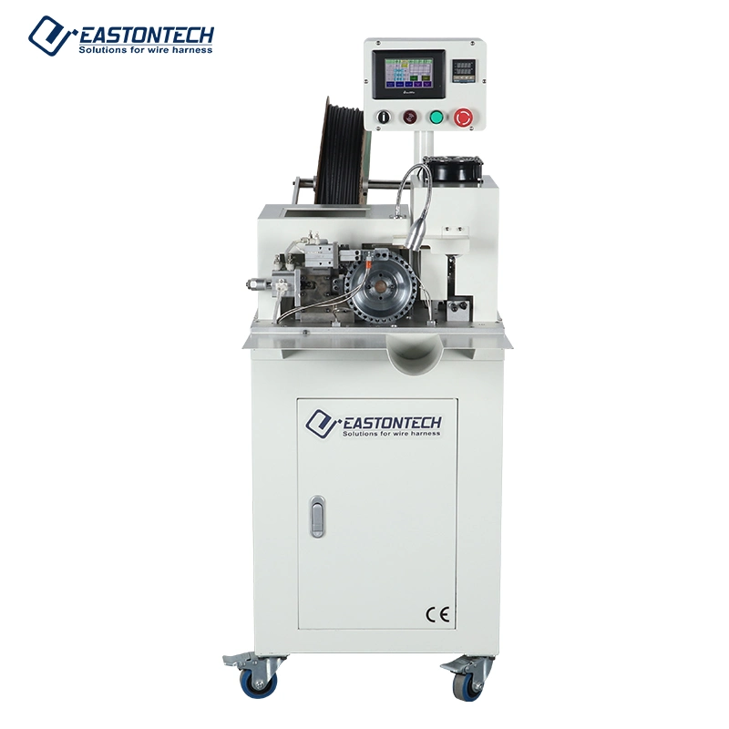 Eastontech Ew-1920 Factory Direct Sales Wire Automatic Threading Heat Shrinkable Tube Casing Machine