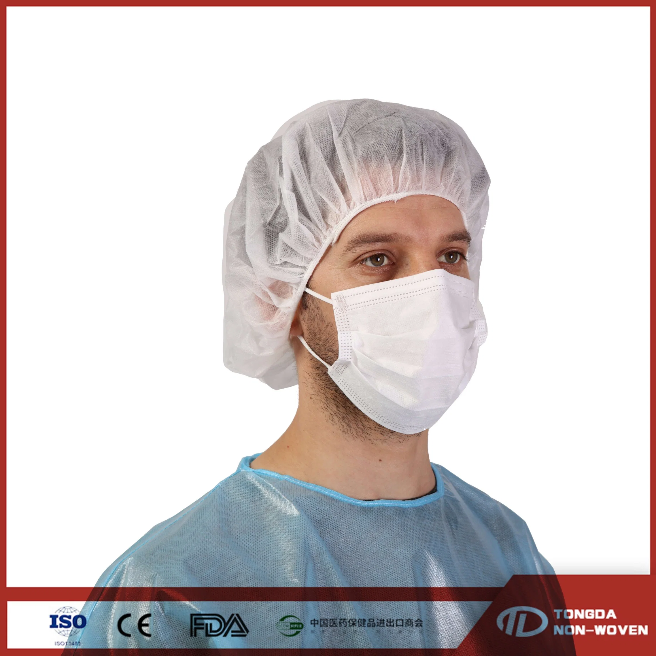 Meltblown Nonwoven Disposable Medical Daily Face Mask