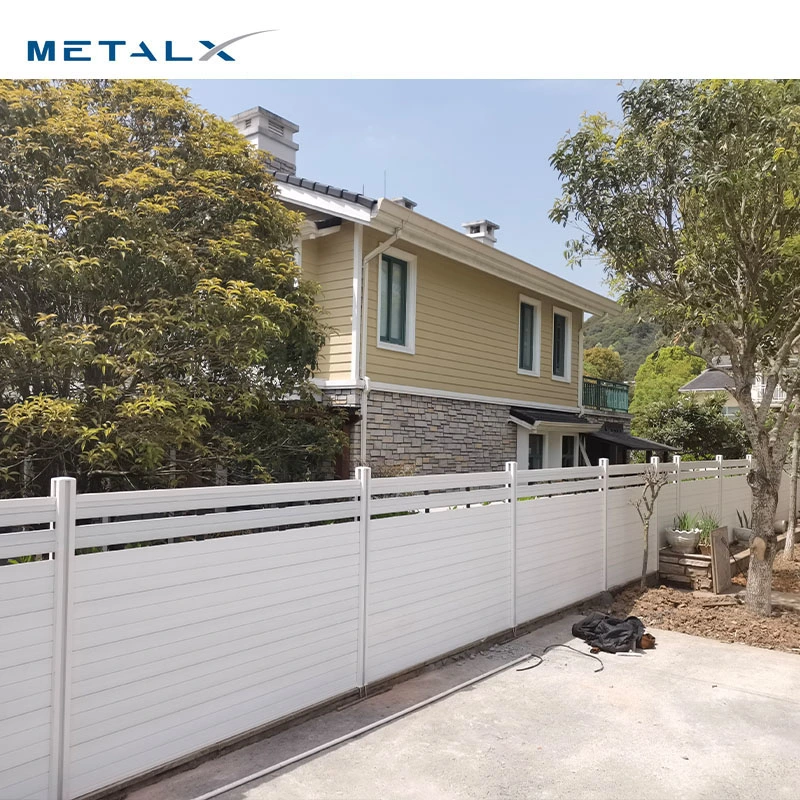 Customized Best Quality Security House Protective Decorative Building Material Garden WPC Fence