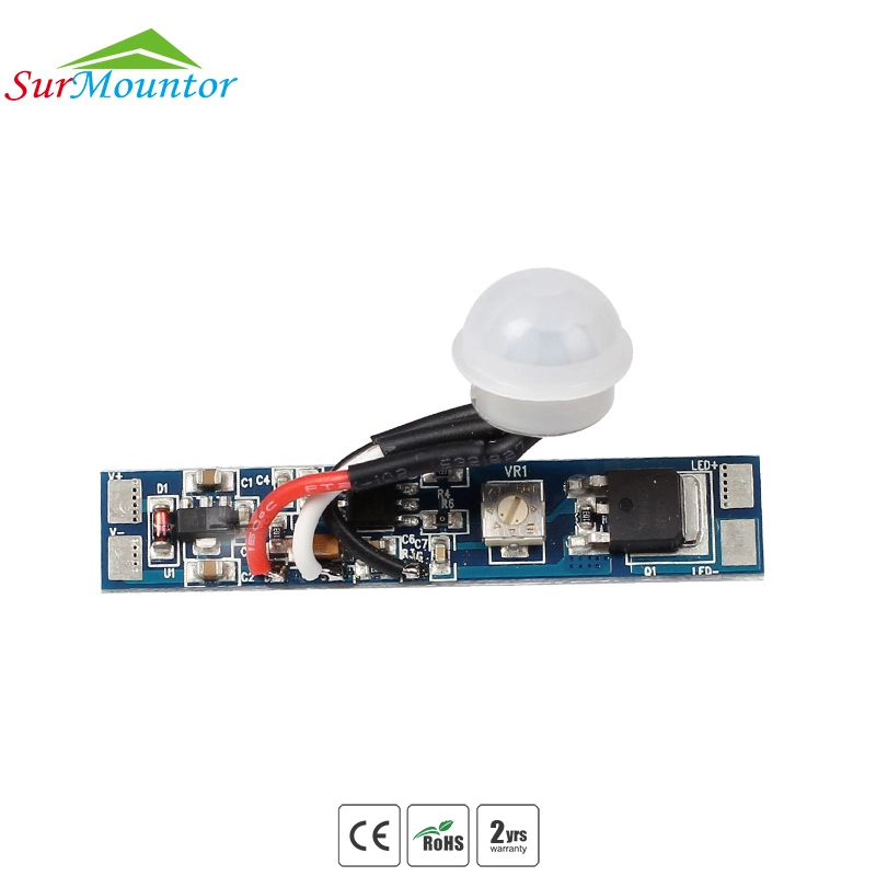 PIR001t Small PCB Motion Sensor Light Switch Remote Control Light Switch