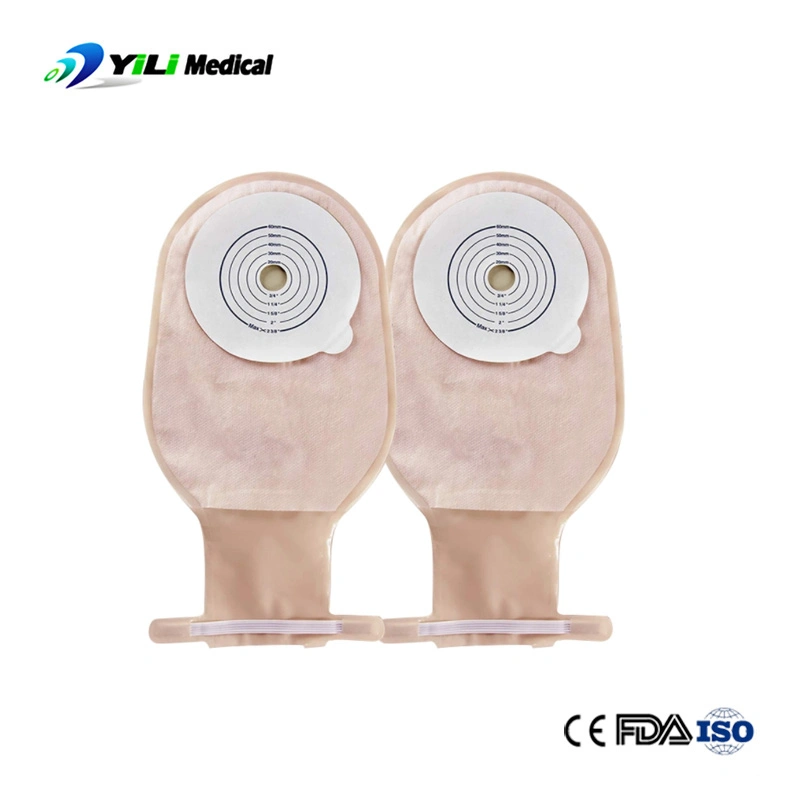 Factory Supply Medical Disposable Colostomy Bag with Ostomy Wound Care Medical Equipment