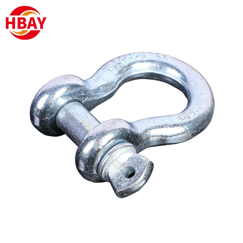 High Forged Strength Screw Pin Dee Shackle for Lifting Rigging