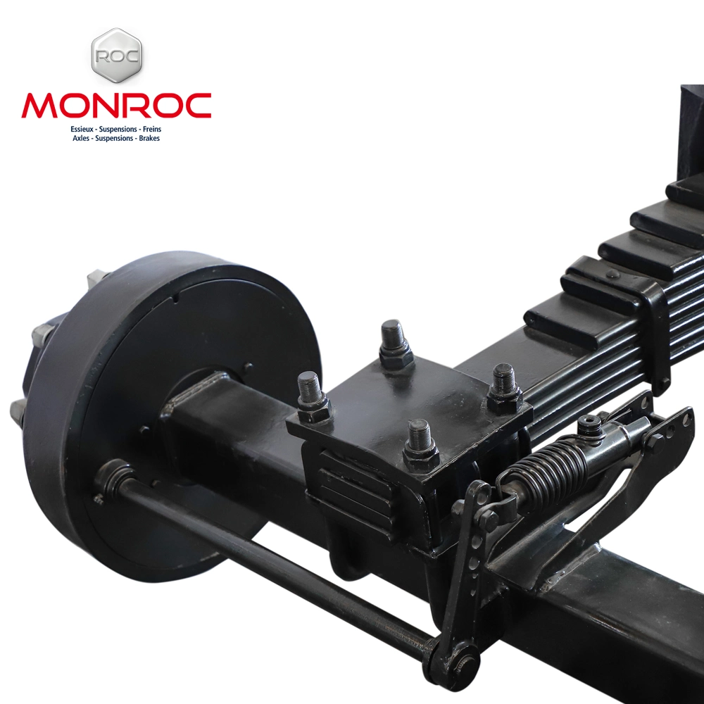 Monroc Roc rotor de disco de cubo de freno mecánico de 10" para remolque de barco Eje de mangueta de cubo de remolque de jaula