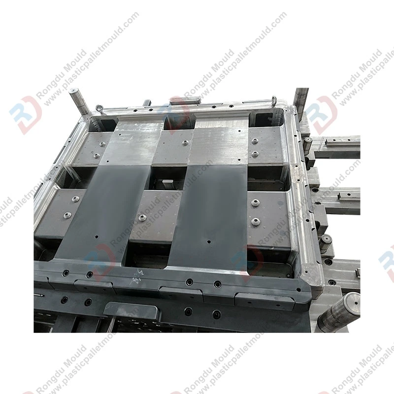 1300*1100*100mm Disposable Grid Net Light Plasitc Injection Nine Foot/Leg Pallet Mould