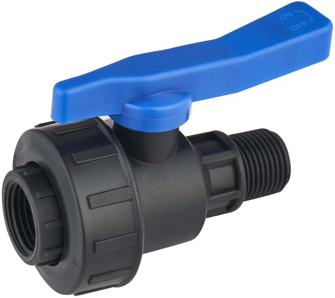 Brand Minde Excellent Supplier PP Plastic Ball Valve for Irrigation