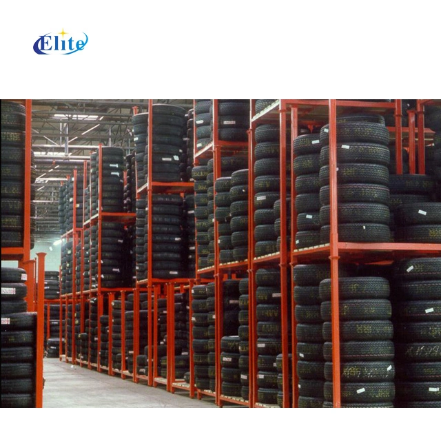 Metal Steel Galvanized Truck Tire Rack Warehouse Stack Tyre Transport Display Racking