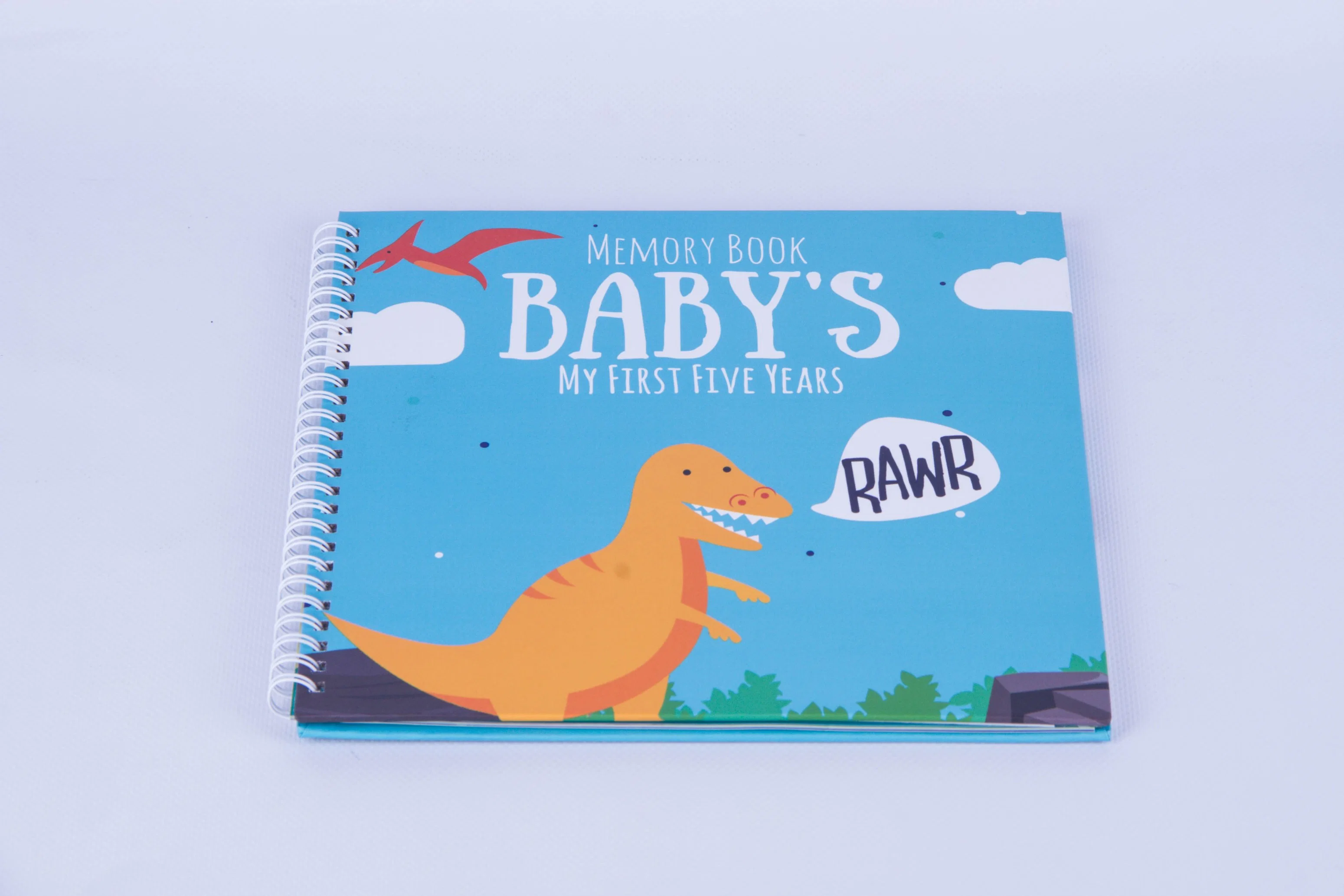 Custom Baby Diary Record Notebook Spiral Binding Promotional Diary