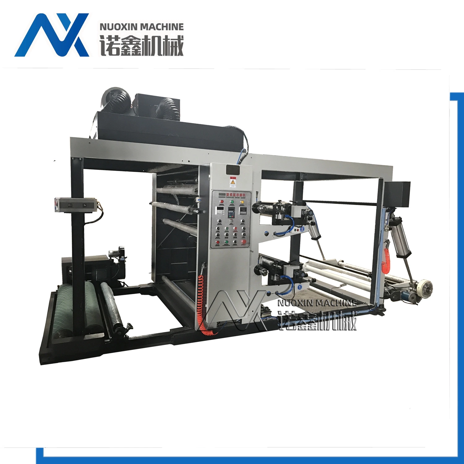 2 Color Flexographic Printing Machine for Non Woven/PP Woven (Straight gear)