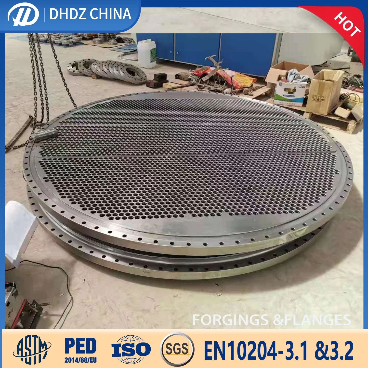 China Customized Carbon Steel Tube Sheet - Dhdz 16mn 35# Q345 SS304