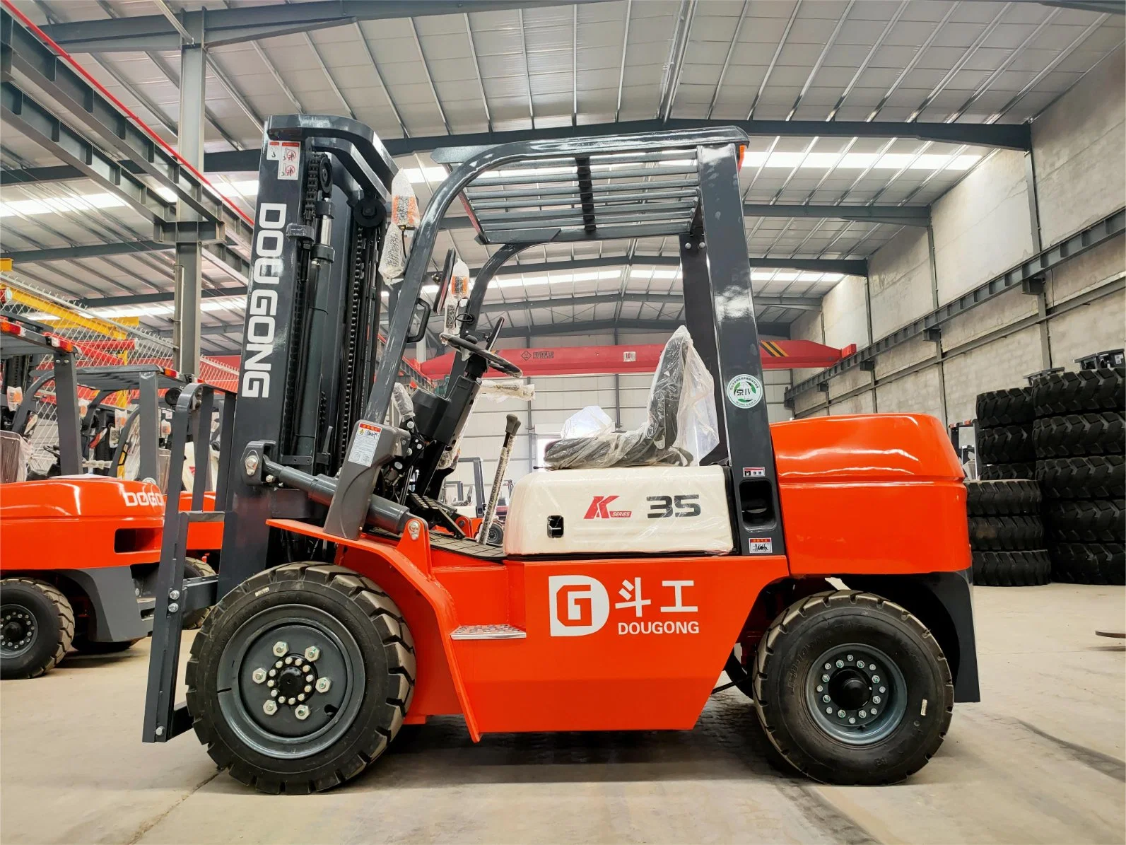 Cheap Price 3.5 Ton Diesel Forklift Used Price with Accessories