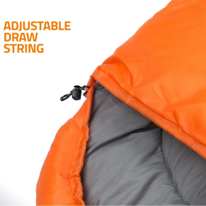 Outdoor Mountaineering 3 Season Waterproof Lightweight Camping Sleeping Bag for Adults & Kids