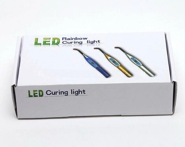 Lámpara de curado Dental LED 5W inalámbrica 1500MW de plástico azul