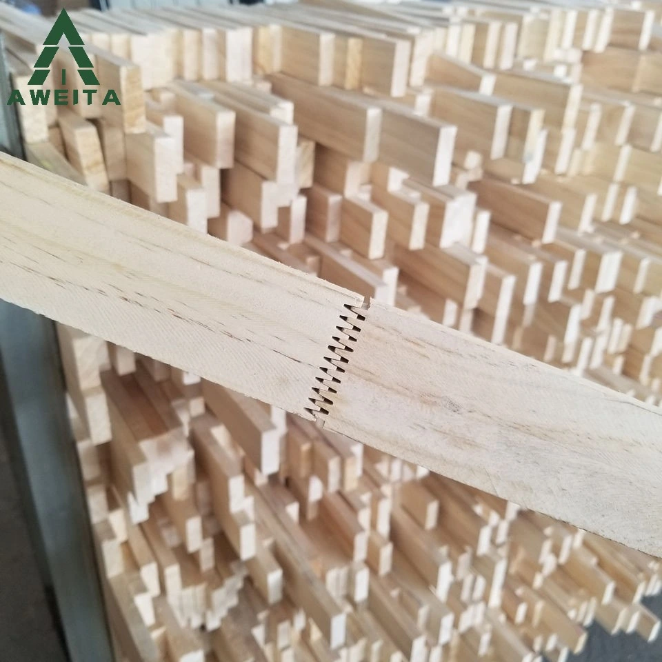 Las molduras de madera de la placa base al por mayor superficie de dedo blanco Color Interior Material mixto de pino Rodapié de certificados de origen