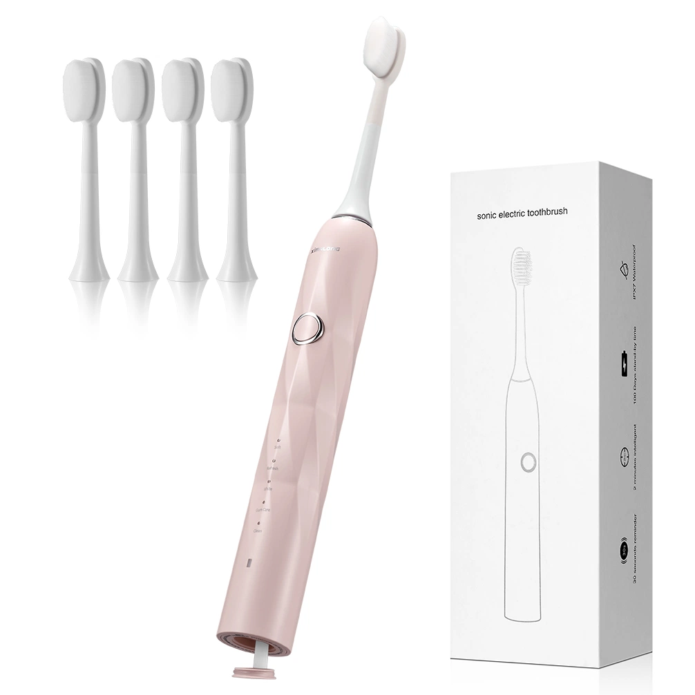 Customized Name Electric Toothbrush Sonic Electric Toothbrush Ipx7 Waterproof Rechargeable Home Toothbrush
