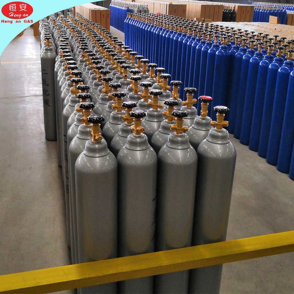 High Pressure CO2 Gas Cylinder for Beverage Industry and Medical