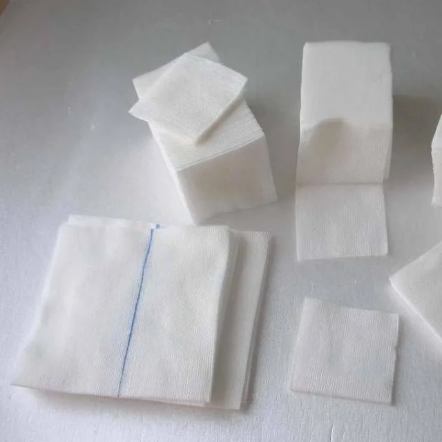 Disposable Sterile Non-Sterile Xray Medical Cotton Gauze Swab Gauze Roll Gauze Ball CE
