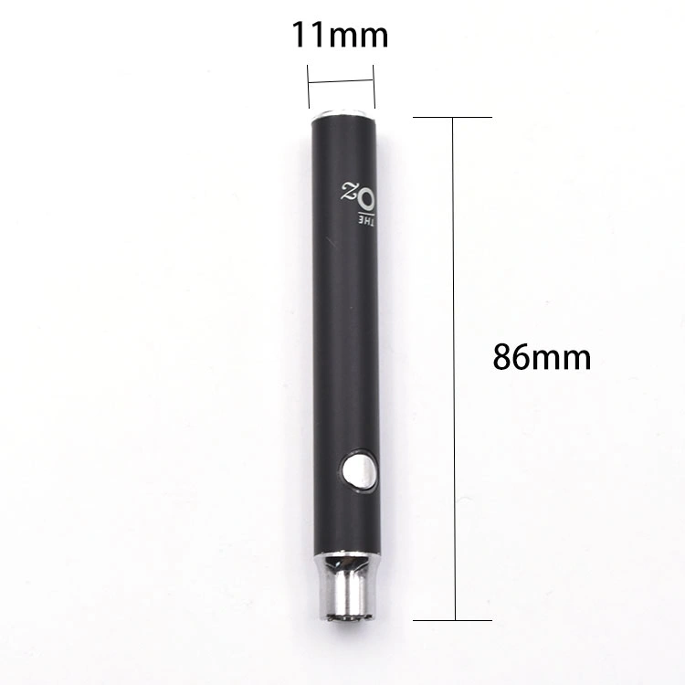 Custom Logo 510 Gewinde Vape Pen mit unten LED-Licht