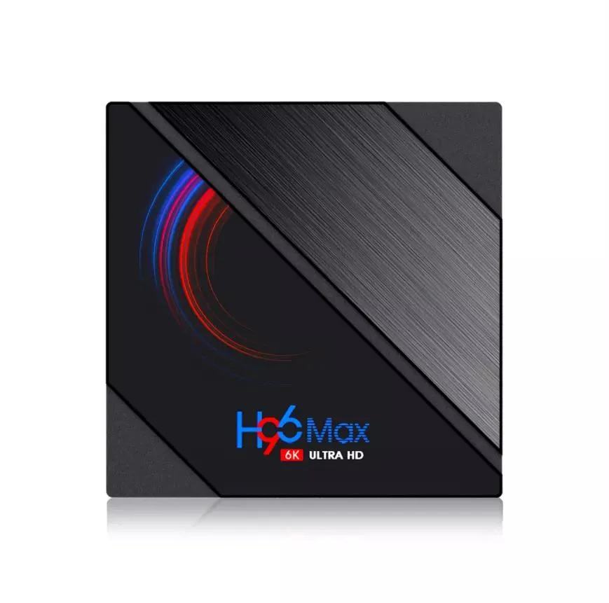 H96 Max H616 4 GB de RAM 64GB Android ROM 10 Caixa de TV