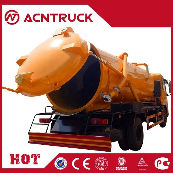 6X4 8000L High Vacuum Cleaning Sewage Suction Truck