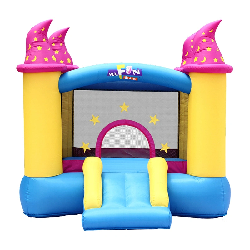 Children's Inflatable Castle Air Cushion Trampoline Kids Home Playground Inflatable Trampoline Baby Slide Jumping Bed