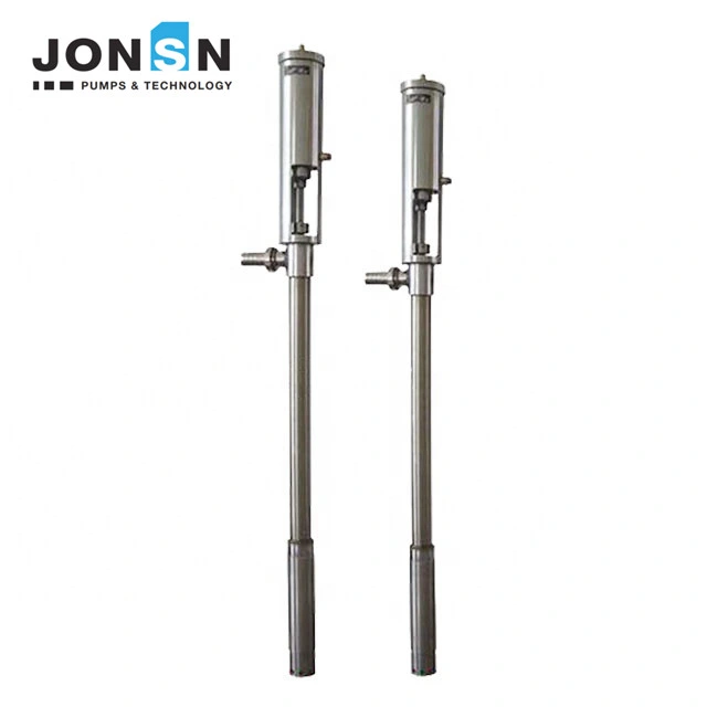 Stainless Steel Grease Injector Vertical Pneumatic Piston Pump