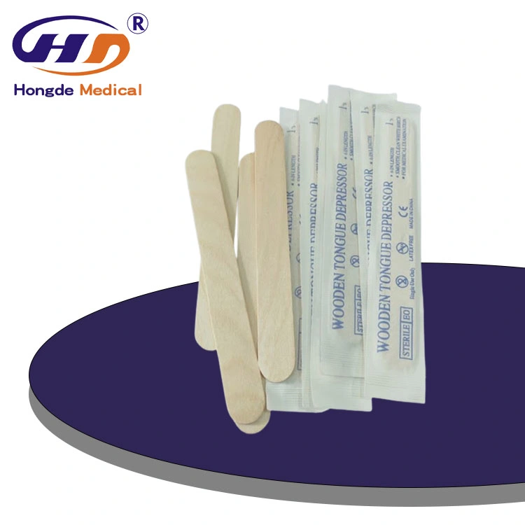 HD307 Medical Tongue Depressor Bamboo Tongue Depressor