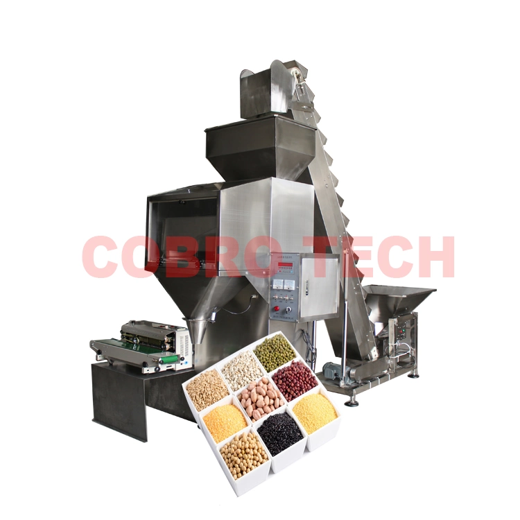 Automatic Packing Machine Four Heads Weigher Bag Filler for Powder Granule