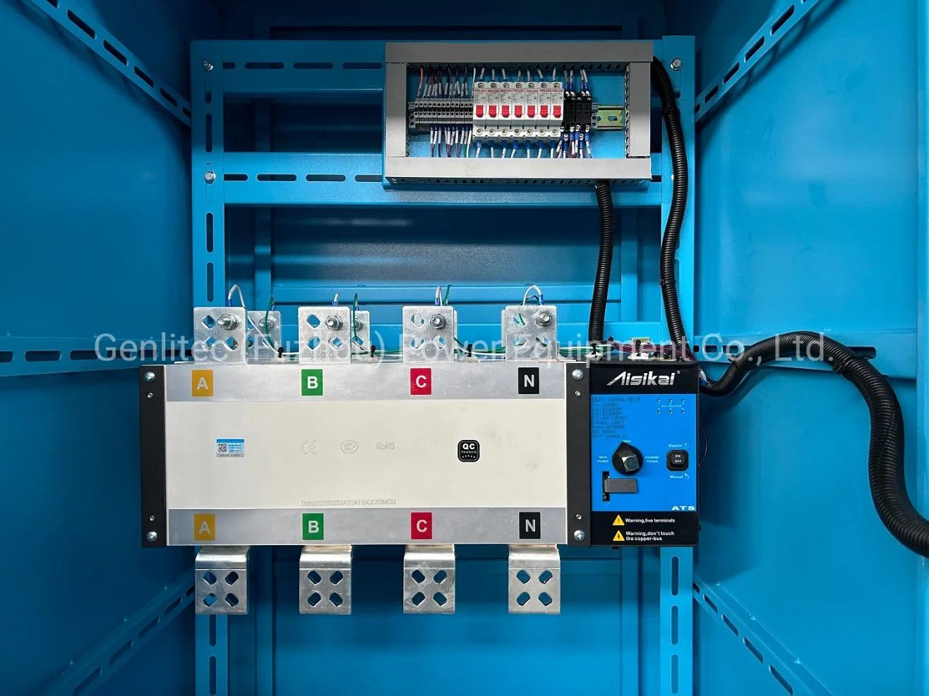 Genlitec Auto-Umschalter 4p 400A ATS Automatic Transfer Switch