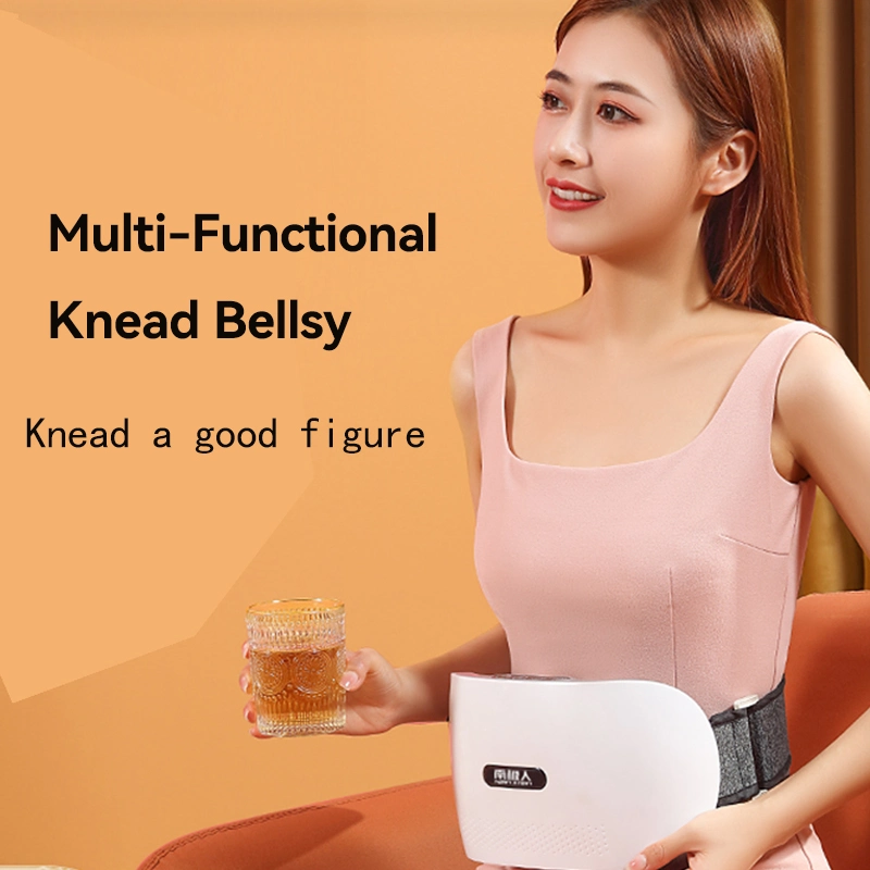 Heat Belly Wrap Pulse Abdominal Waist Body Vibration Massage Shaping Slimming Nursing Massager Machine