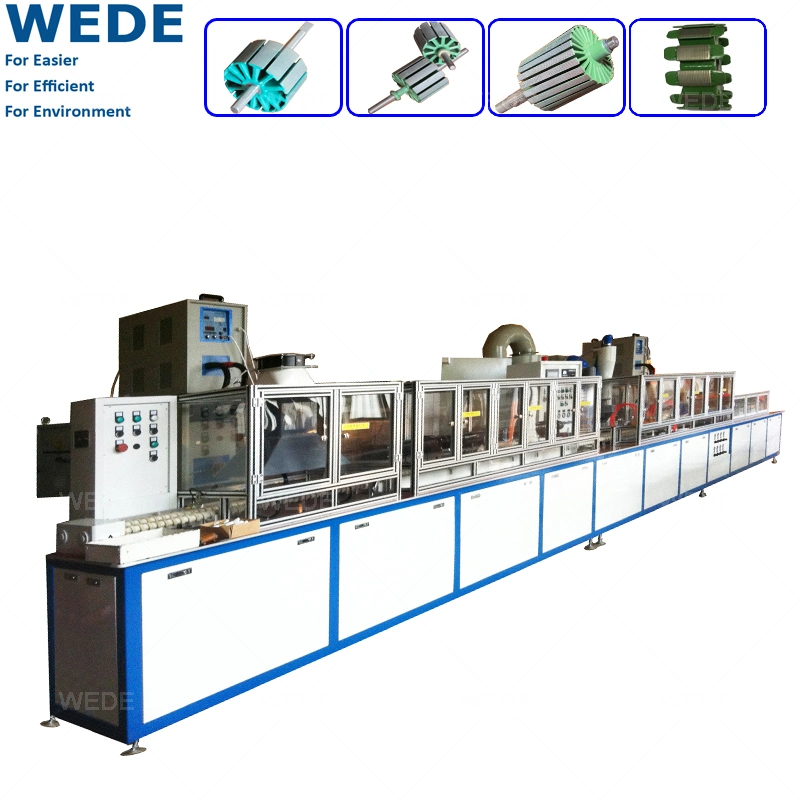 Automatic Electrostatic Epoxy Powder Coating Machine for Rotor Armature