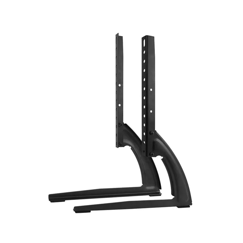 Suporte de mesa para TV LCD com ecrã universal para perfuração grátis Suporte para TV