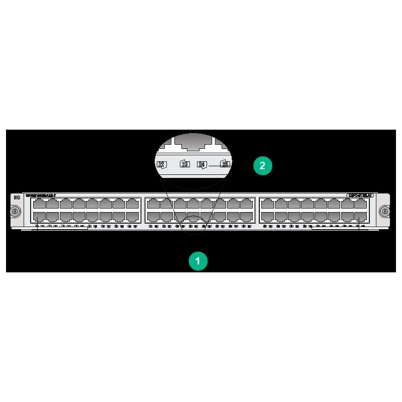 S12500X-AF/S12500f-AF 48 10GBASE Модуль оптического интерфейса Ethernet Lsxm2tgs48hb2