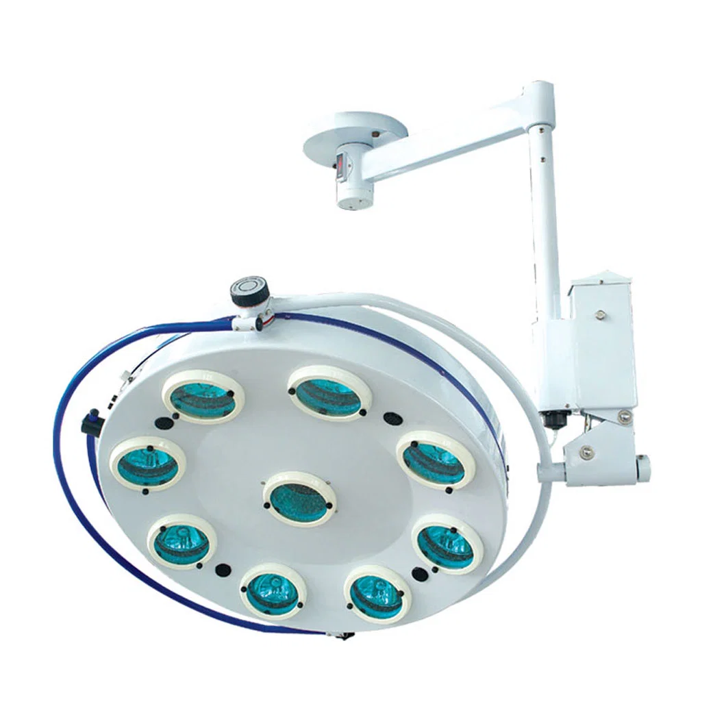 Medical Ceiling 9-Reflector Luminescence Shadowless Lamp for Surgical Lighting