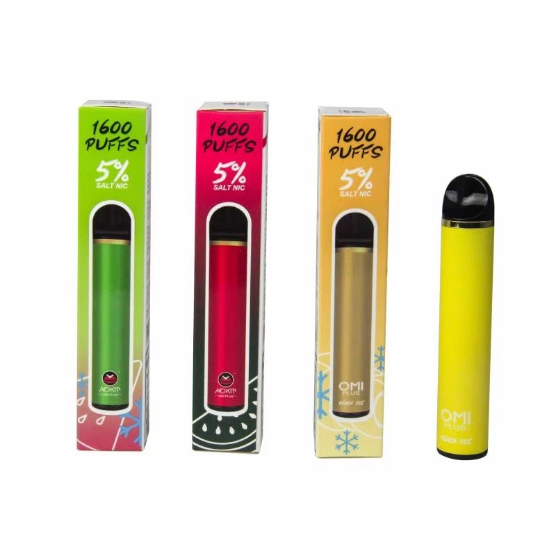 1600 Puffs Einweg-Vapor Pen Kits Mini Elektronische Zigarette OEM