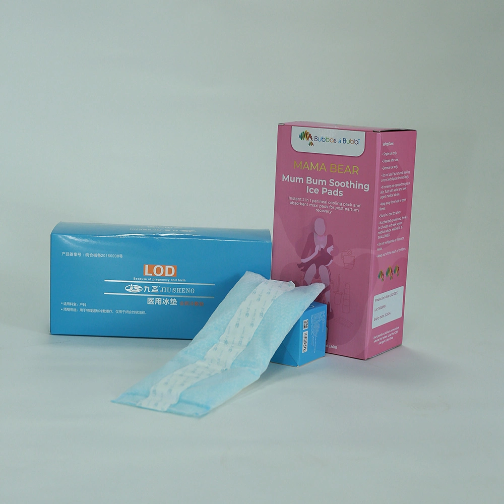 Custom Price Cooling Menstrual Sanitary Pad Disposable Perineal Instant Ice Gel Pack Cool Medical