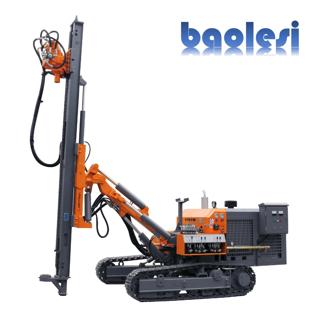 Diesel-Electric Dual Power Drill Underground Tunnel Drill Rig for Rock Anchor