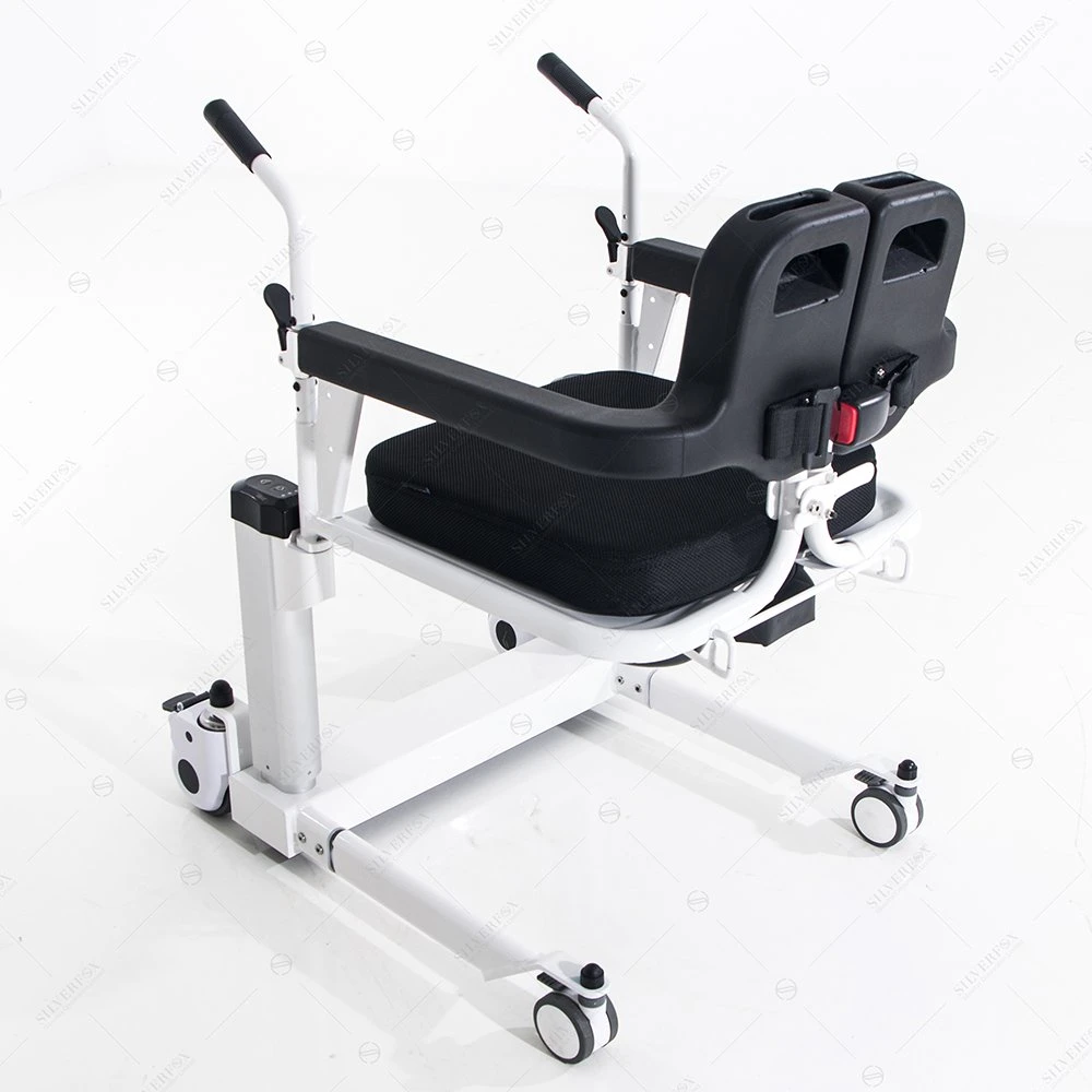 Medical Equipment Best Electric Disabled Commode Steel Toliet Wheelchair for The Senior