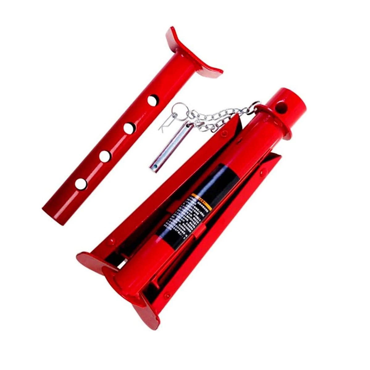 2tonne Capacity Pair of Foldable Axle Jack Stand in Red Auto Repair Tools (38120202)