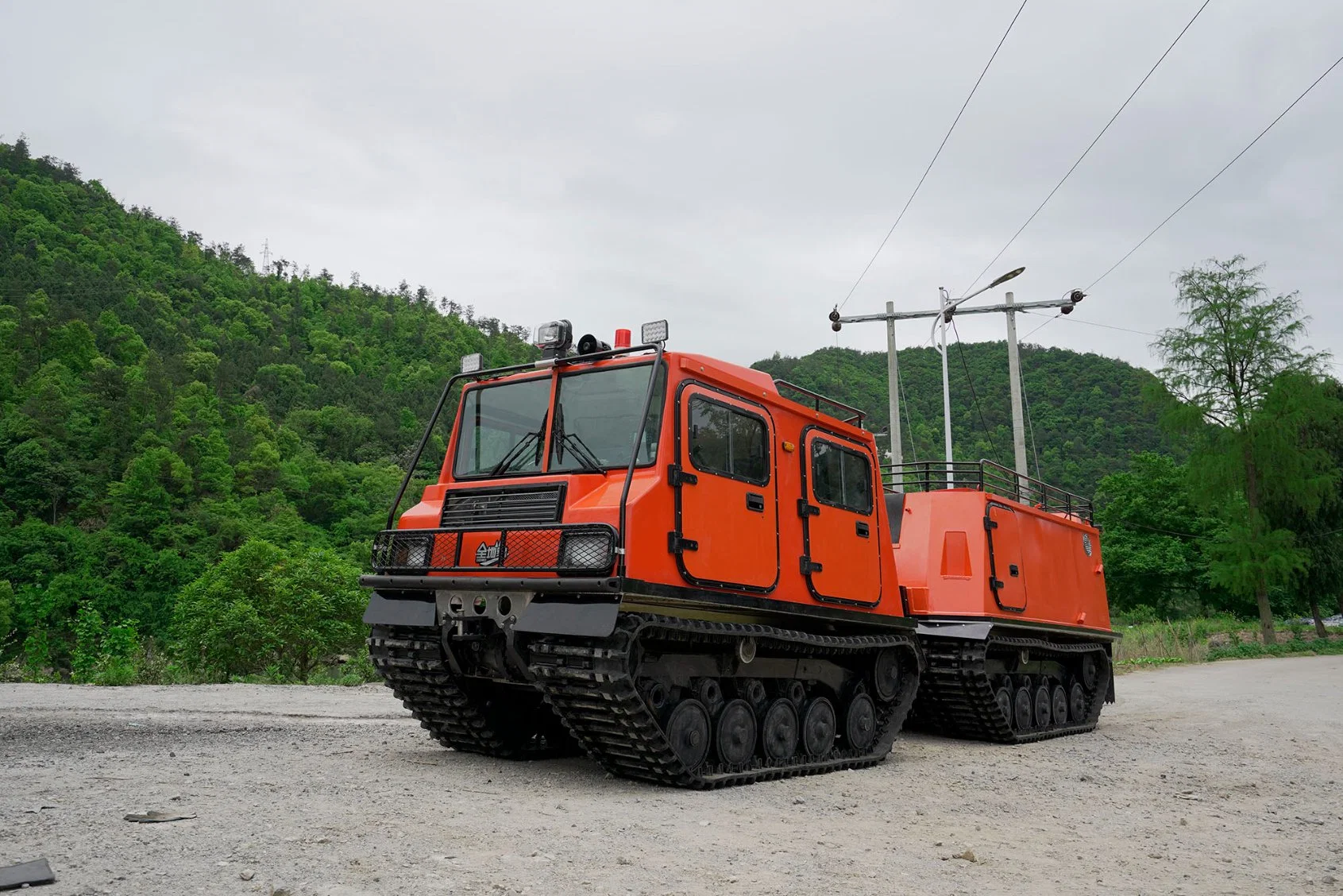 Amphibious All Terrain Emergency Rescue Fire Vehicles Panthera