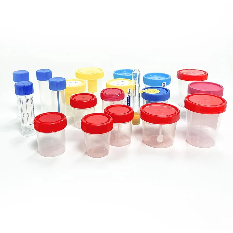 Disposable Lab Sterile Urine Test Cup Container 60ml 100ml 120ml Urine Cup