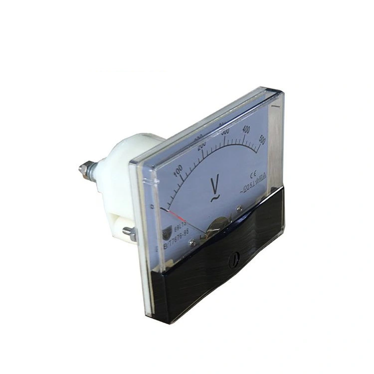 69L13V AC Panel L Analog DC Voltage Meter DC 0-500V Voltmeter