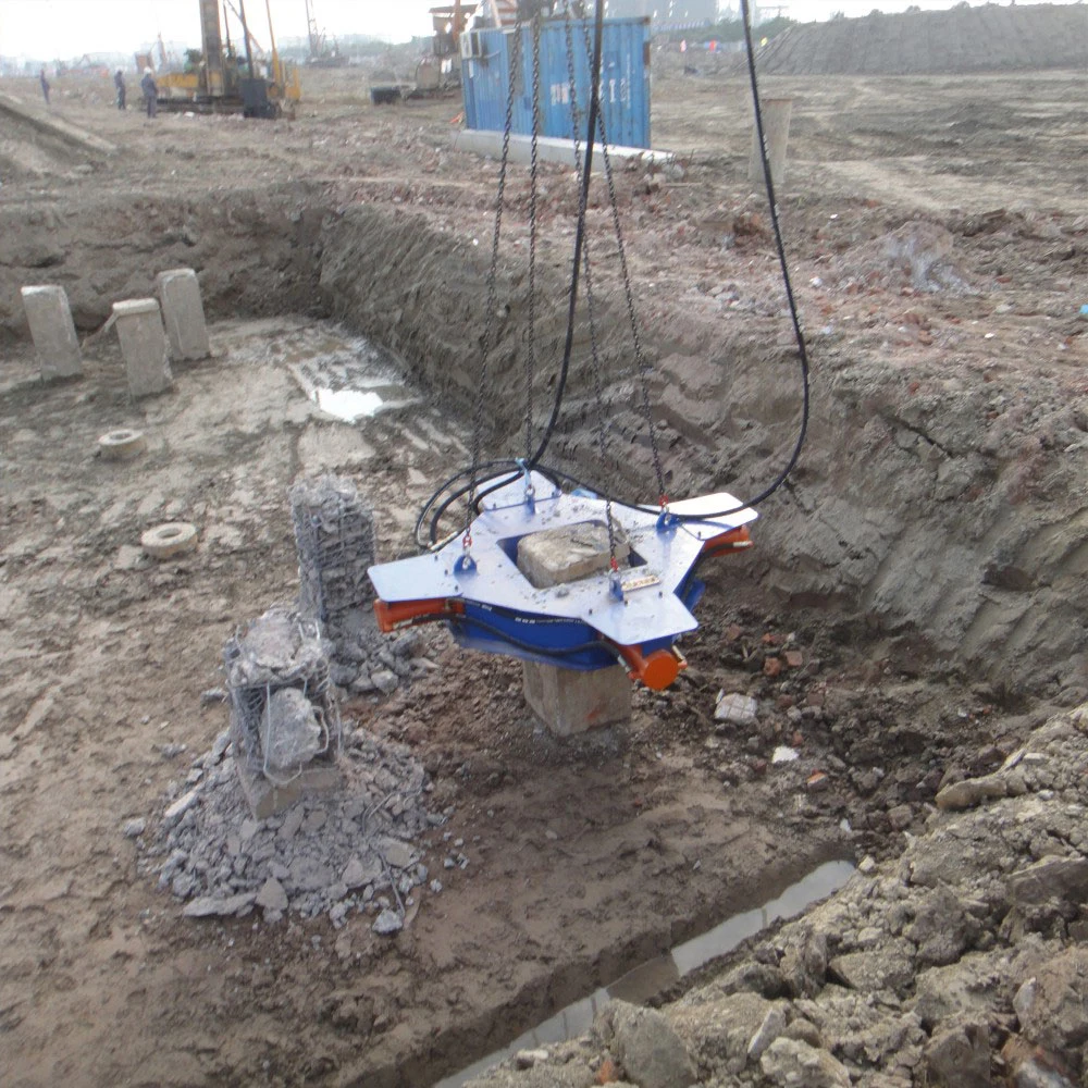 Square Pile Cutting