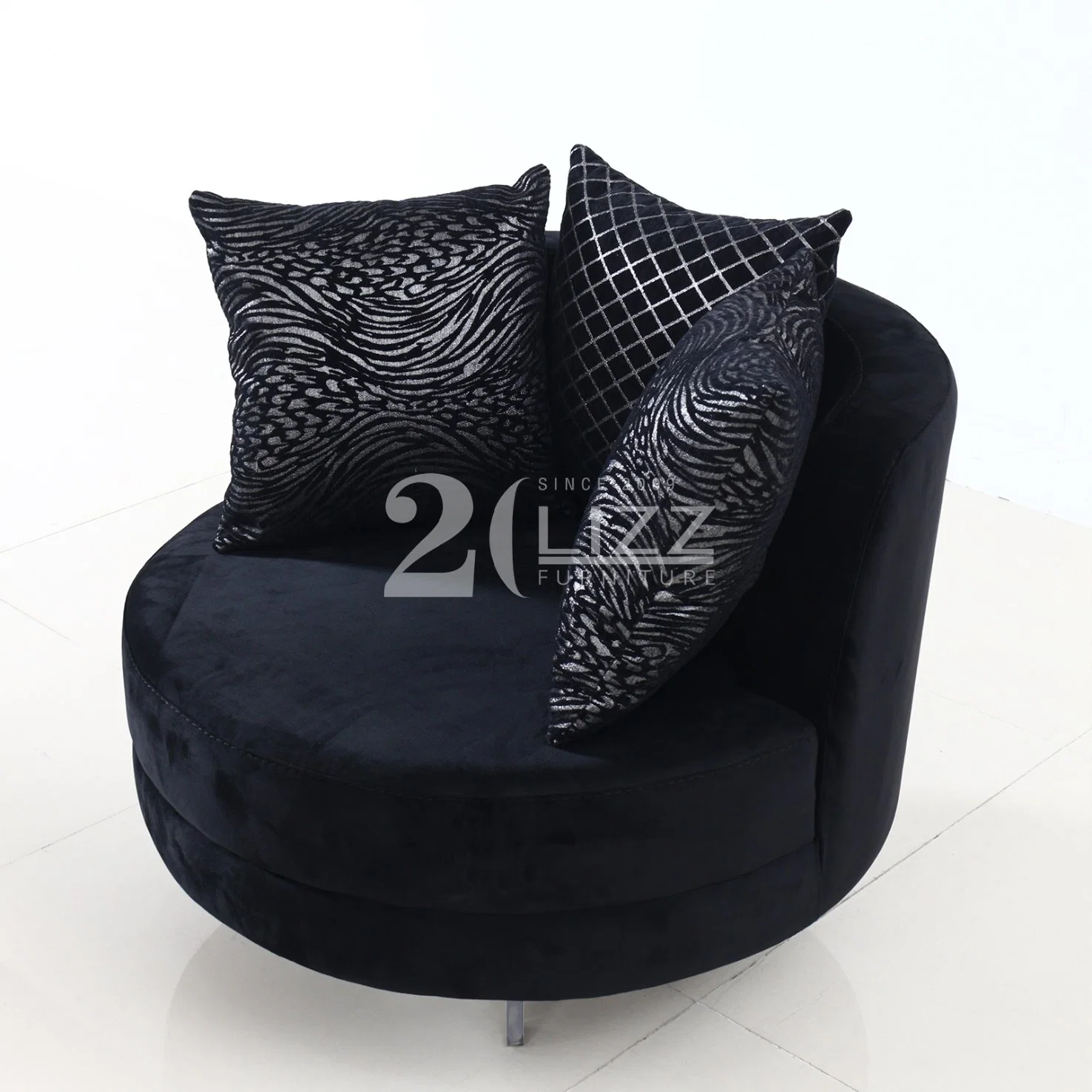 Wholesale/Supplier Living Room Furniture Luxury Set Home Furniture Fabric & Leather Sofa