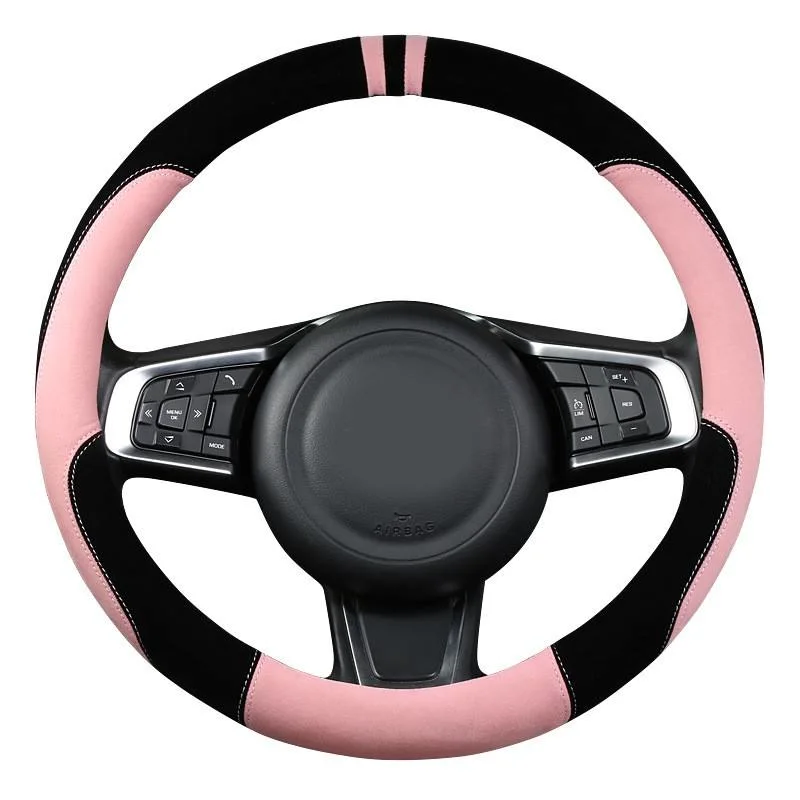 15 Inch Universal Breathe Freely Car Accessories Interior Decorative Anti Slip Auto Car Steering Wheel Cover