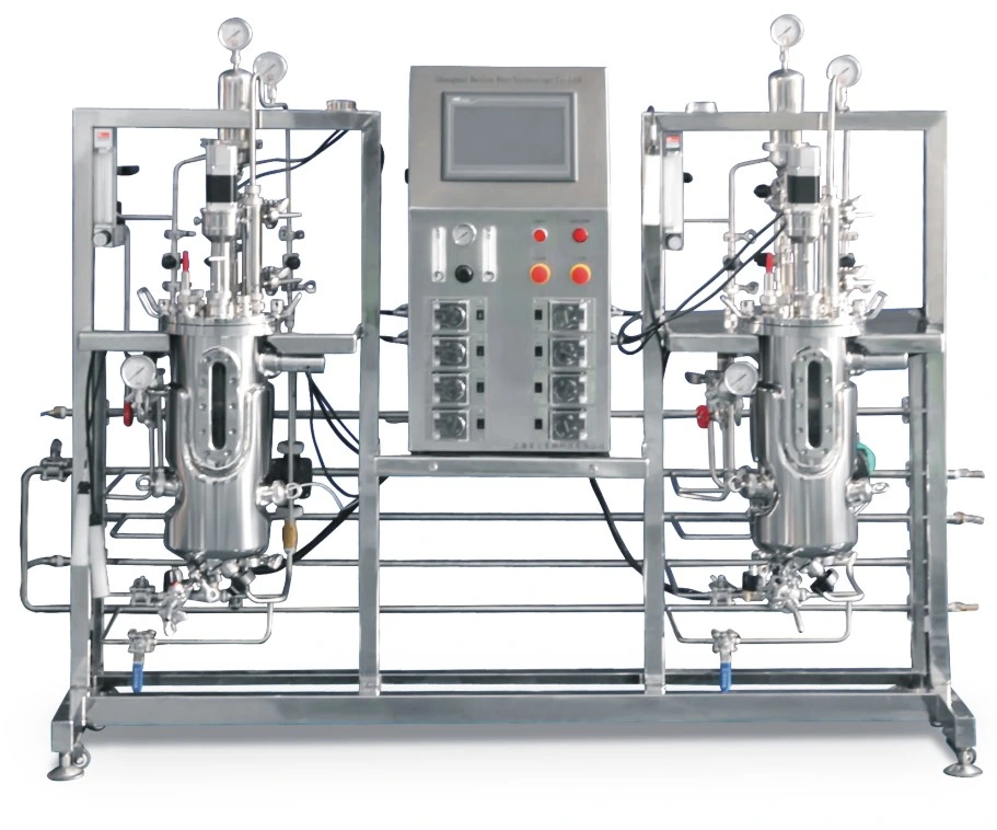 Bioreactors Bioscience Equipment Stainless Steel Industrial Fermentor