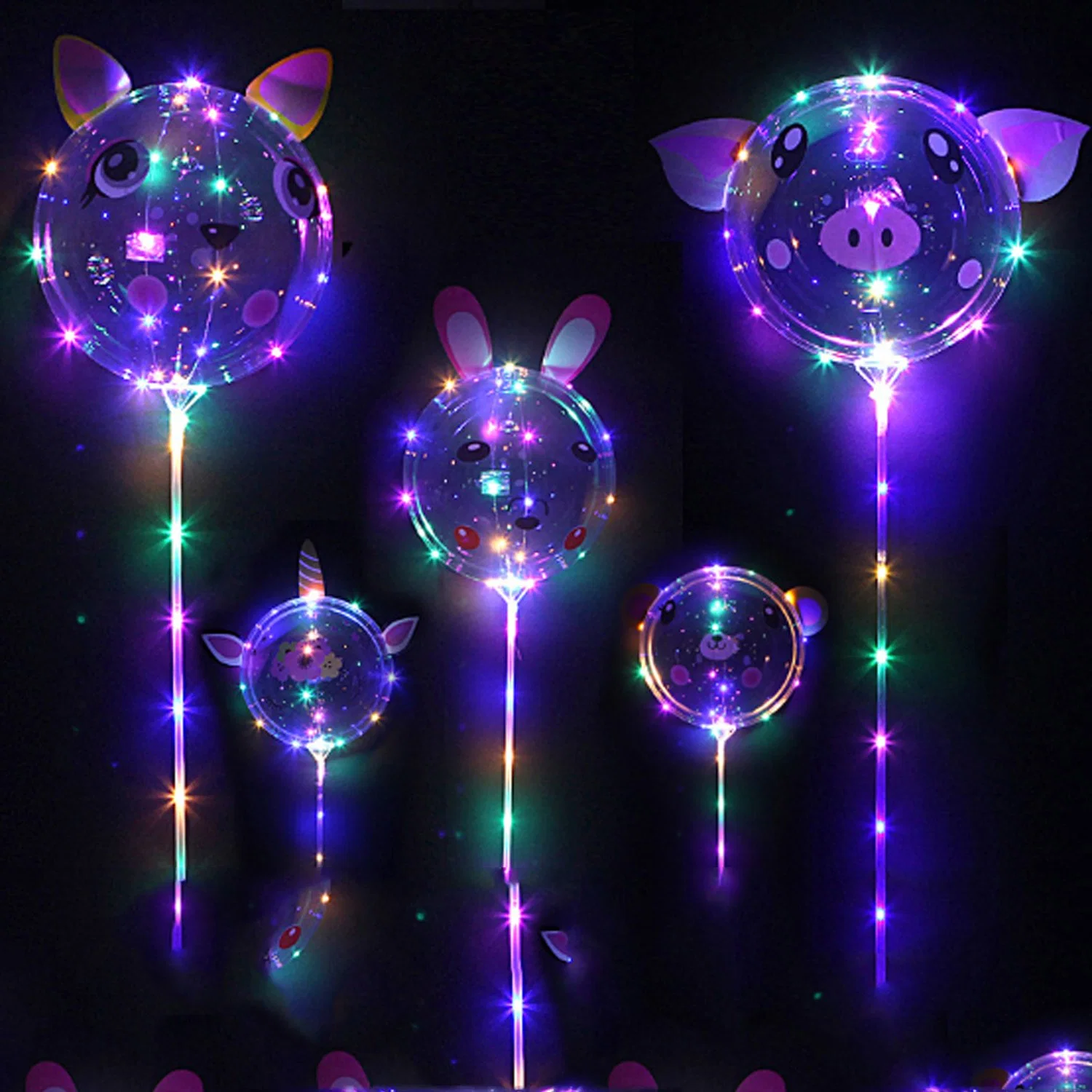 LED Pig Balloon Party Balloon