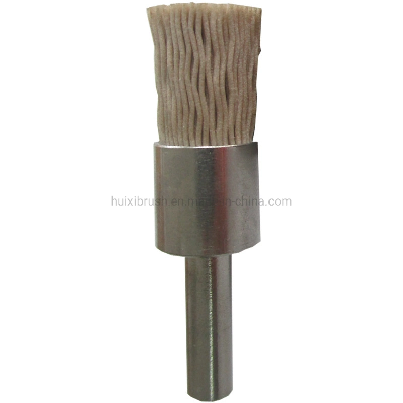 Durable Spindle Nylon Wire Abrasive End Brush